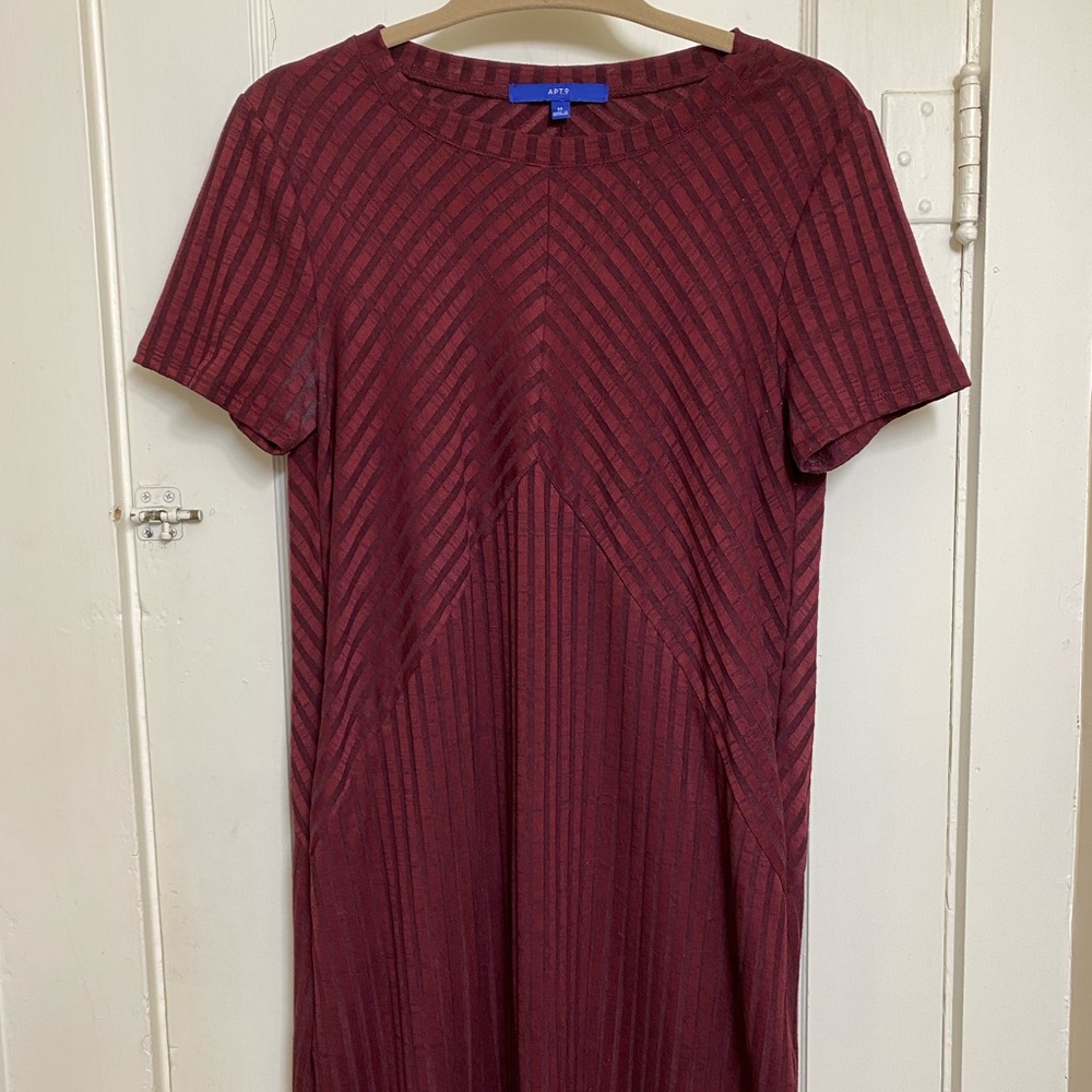 Burgundy Dress